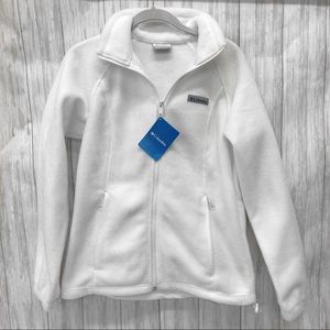 NEW WITH TAGS COLUMBIA FLEECE ZIP UP
